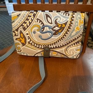Thirty-One Double Up Crossbody w/monogram (. S .)